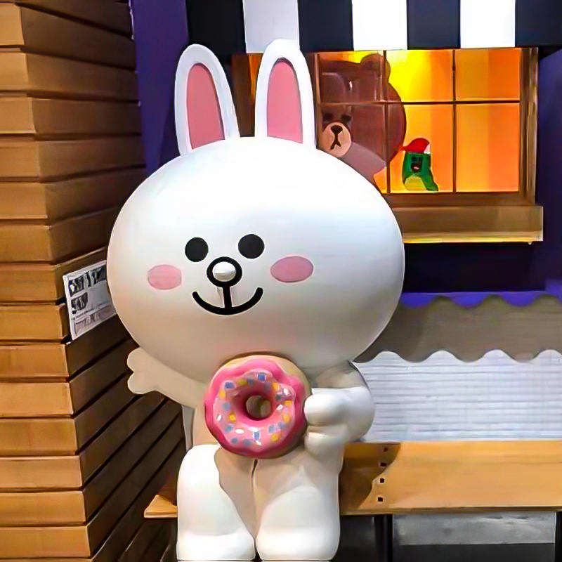 불곰 조각상